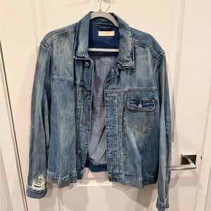 All Saints Indigo Denim Jacket